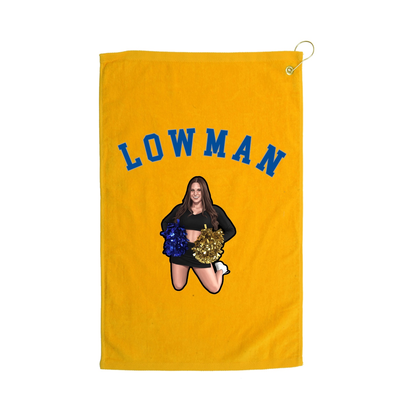 Golf Towel — Shirsey Arch in Gold