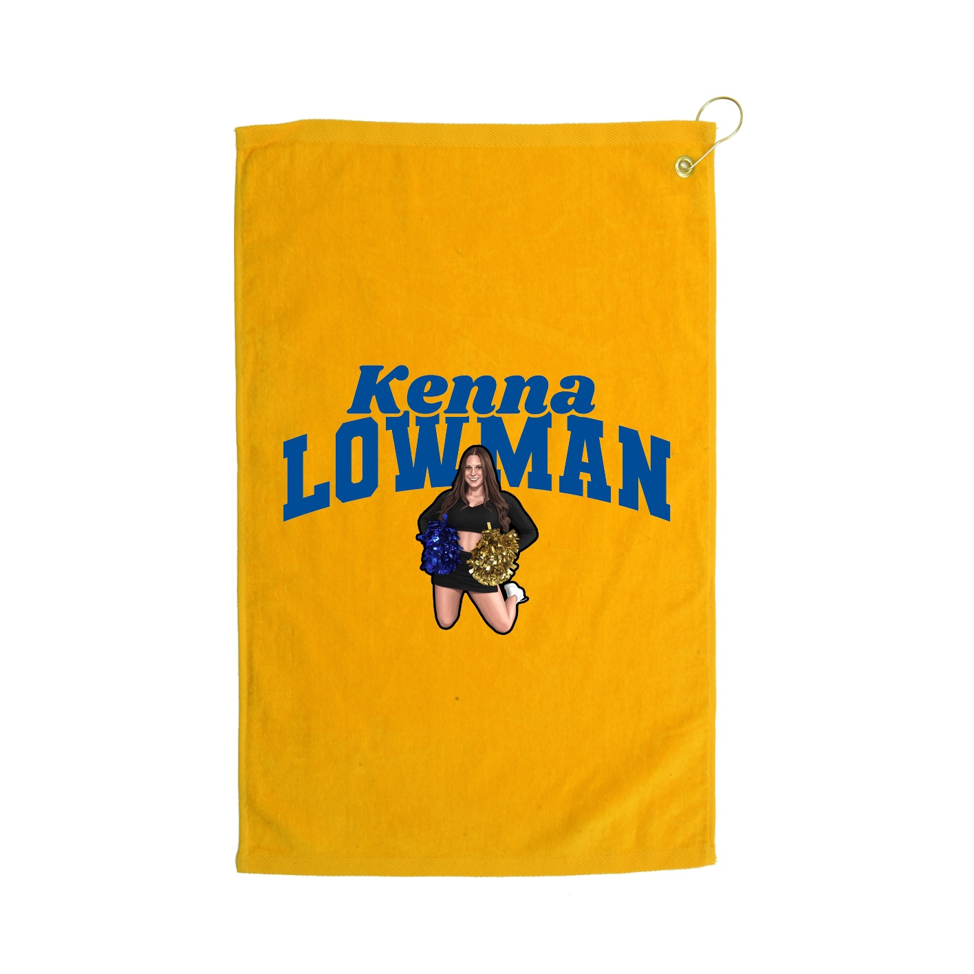 Golf Towel — Signature Arch in Gold