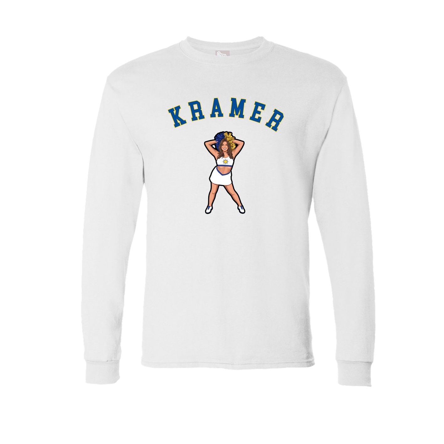 Long Sleeve Tee — Shirsey Arch in White