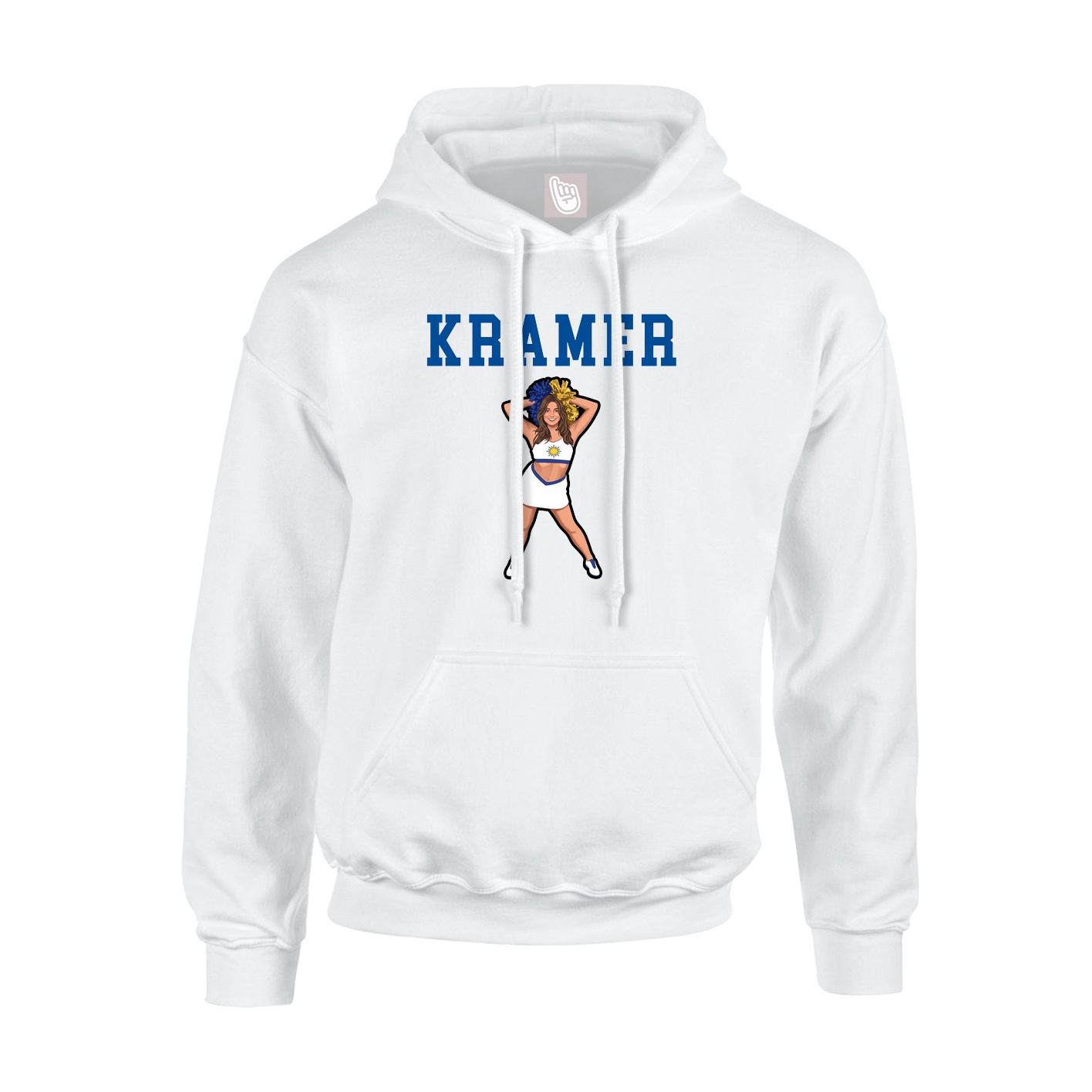 Hoodie — Shirsey in White