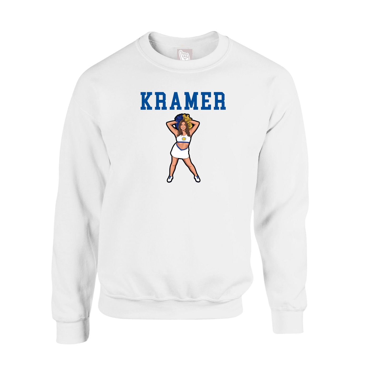 Fleece Crew — Shirsey in White