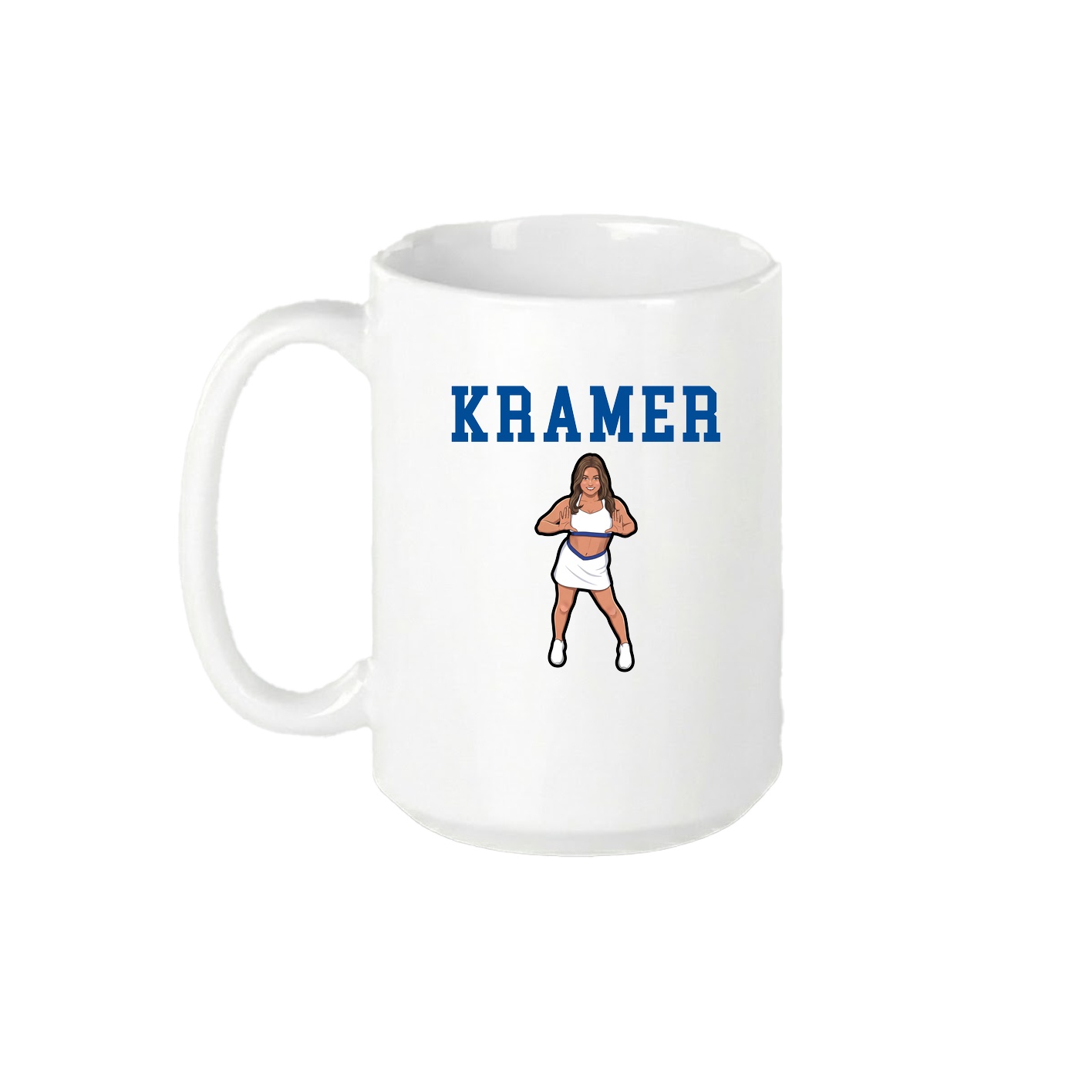 15oz Coffee Mug — Shirsey in White