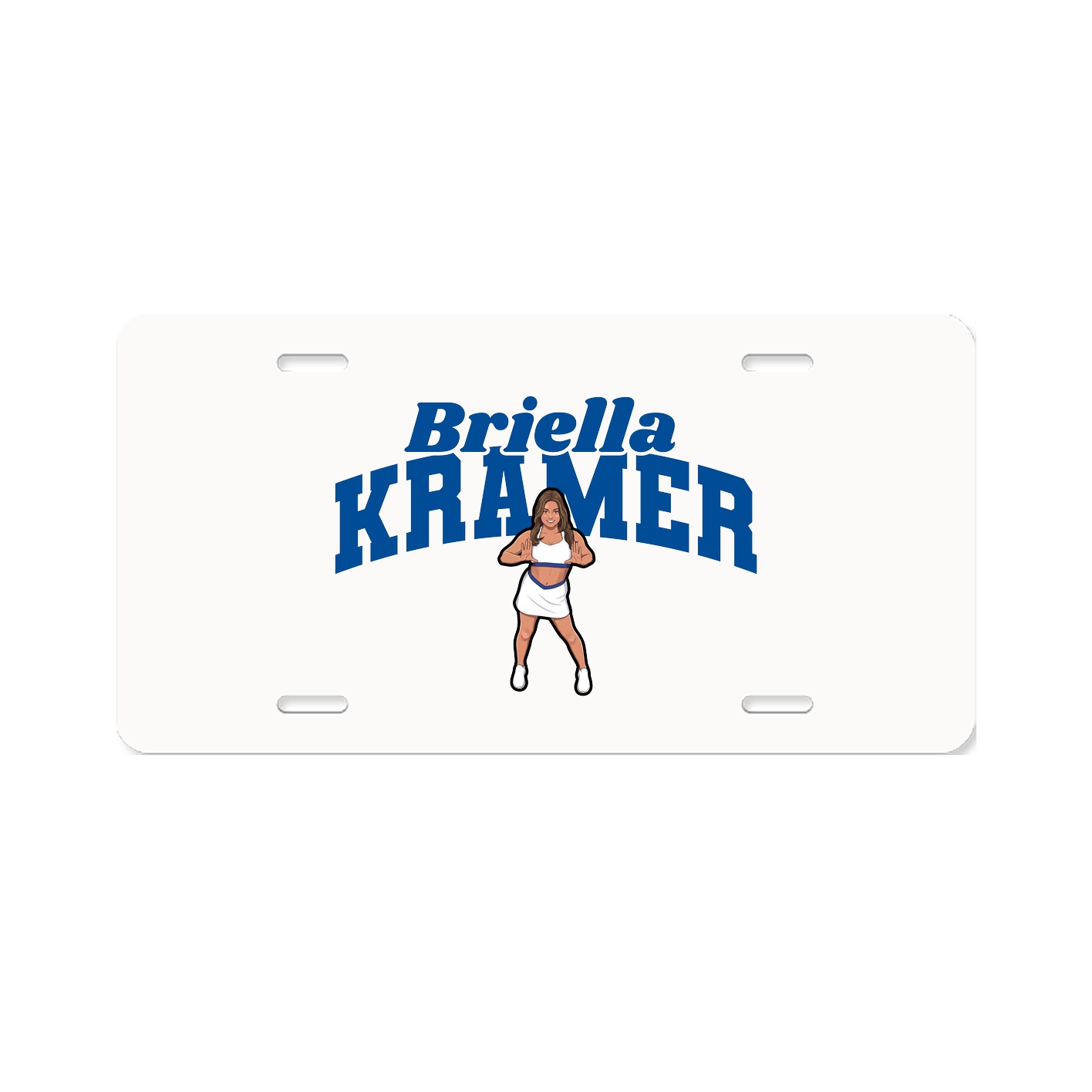 License Plate — Signature Arch in Classic