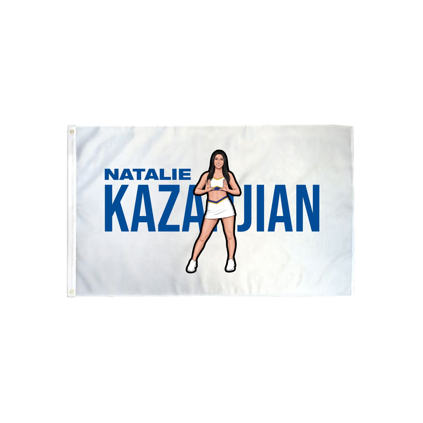 3x5 Flag — Player Name in Classic