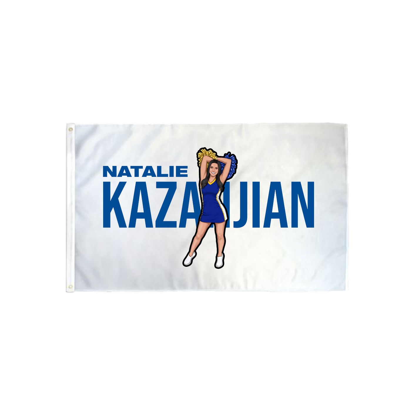 3x5 Flag — Player Name in Classic