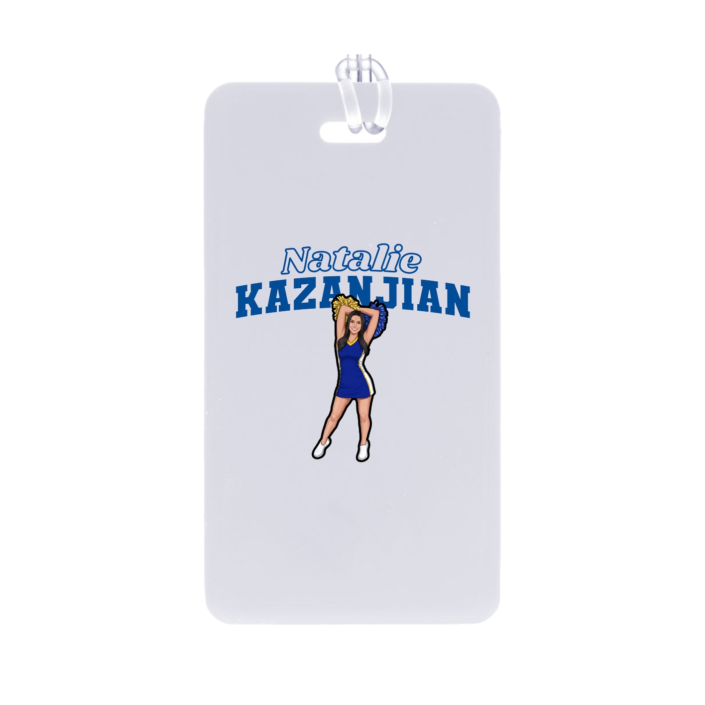 Bag Tag — Name Arch in Classic