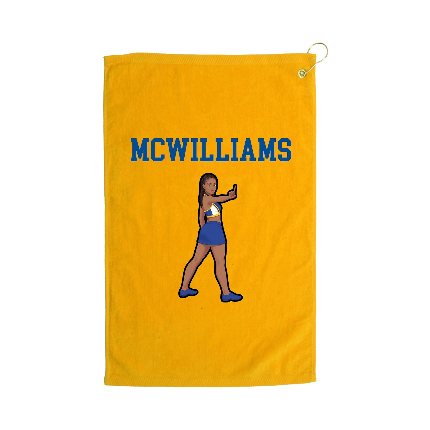 Golf Towel — Shirsey in Gold