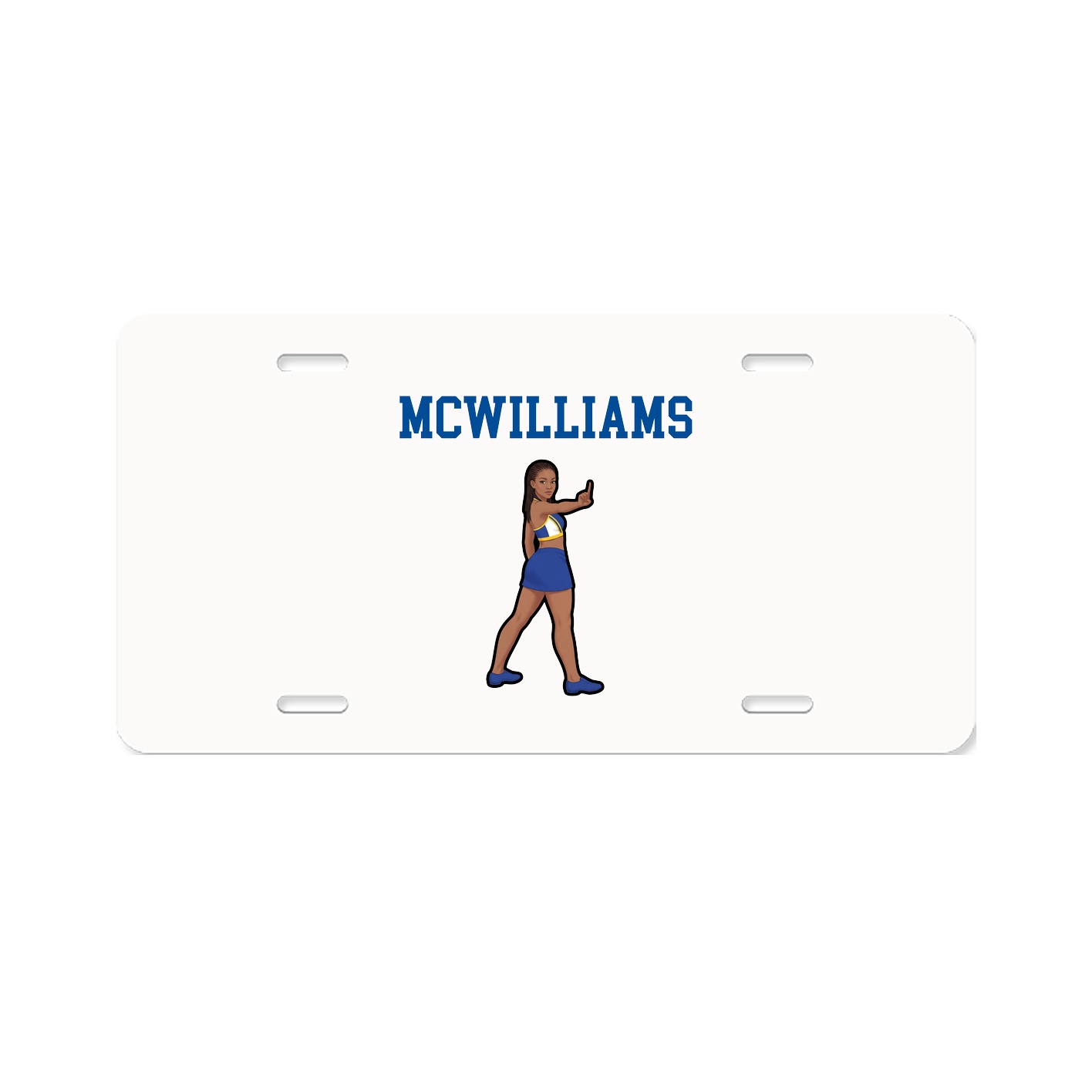 License Plate — Shirsey in Classic