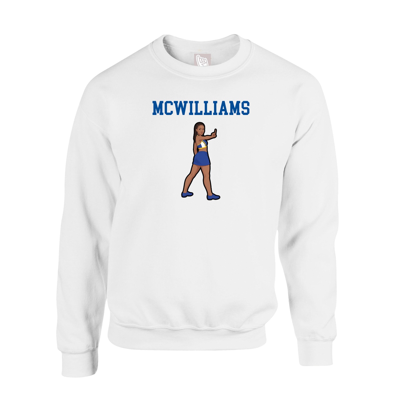 Fleece Crew — Shirsey in White
