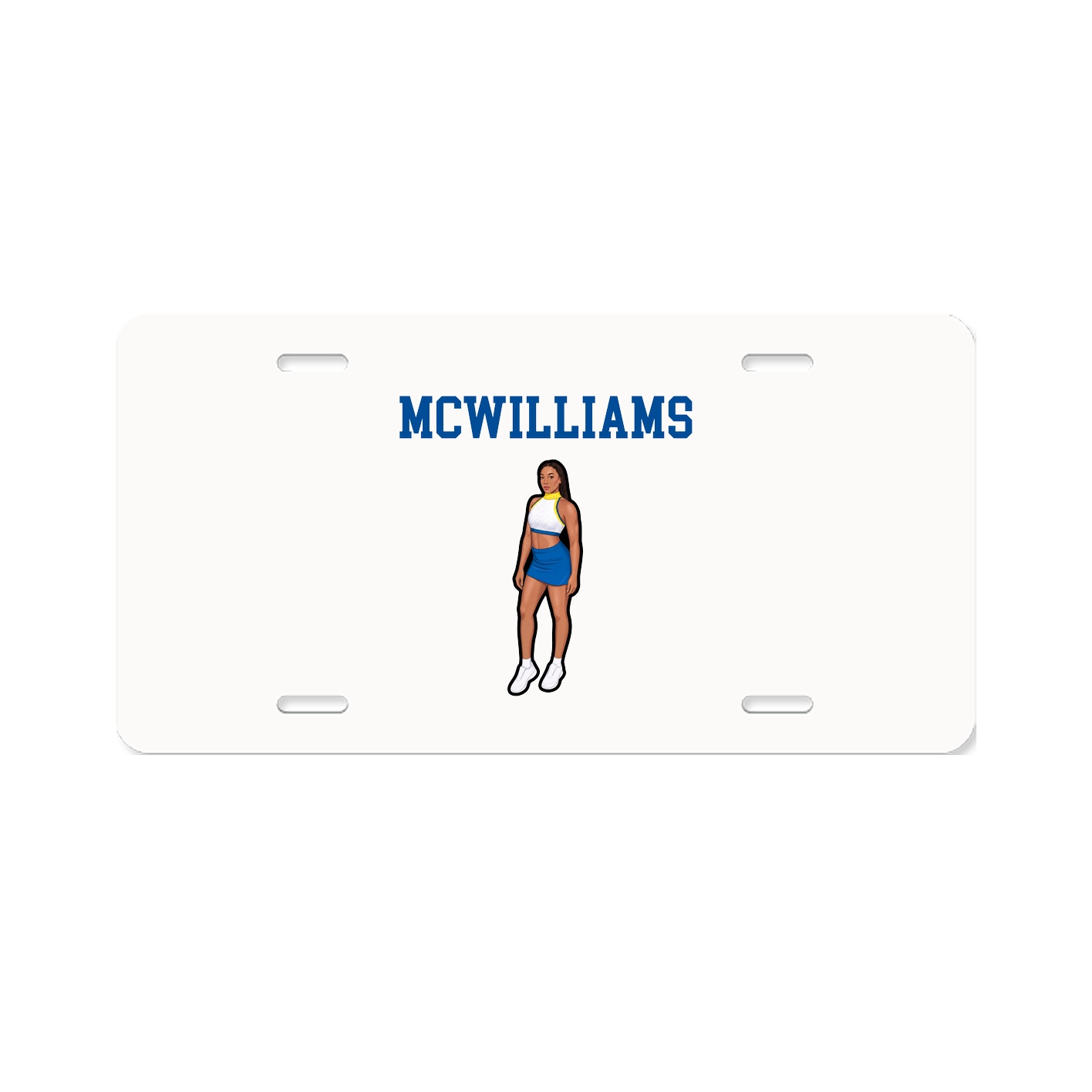 License Plate — Shirsey in Classic