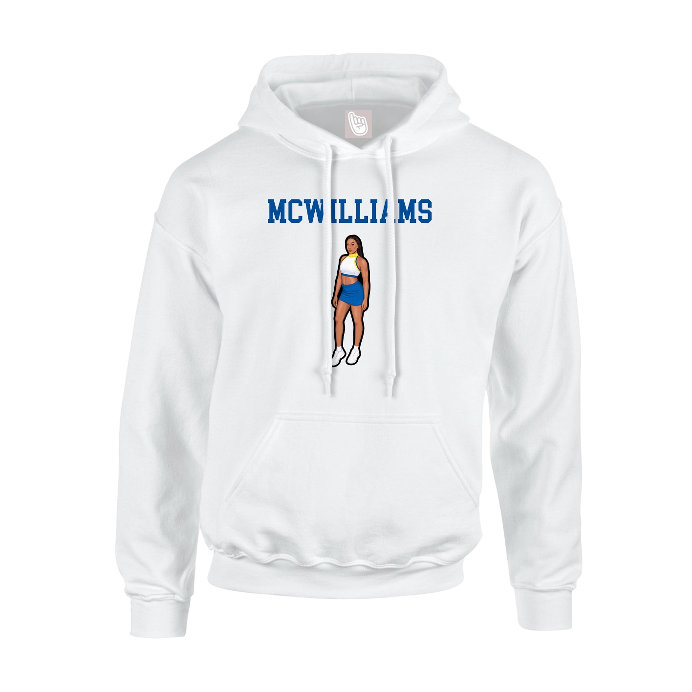 Youth Hoodie — Shirsey in White