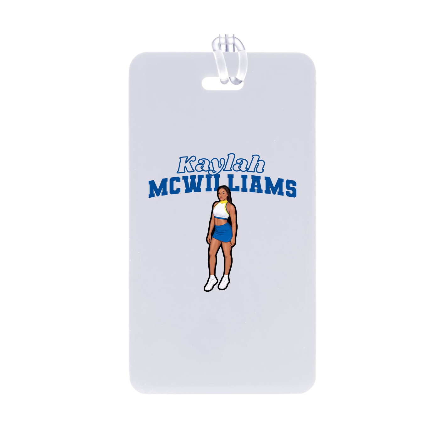 Bag Tag — Name Arch in Classic