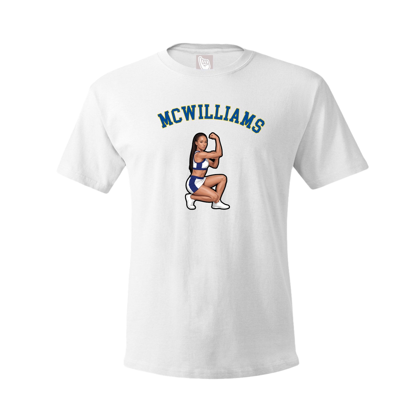 Youth Tee — Shirsey Arch in White
