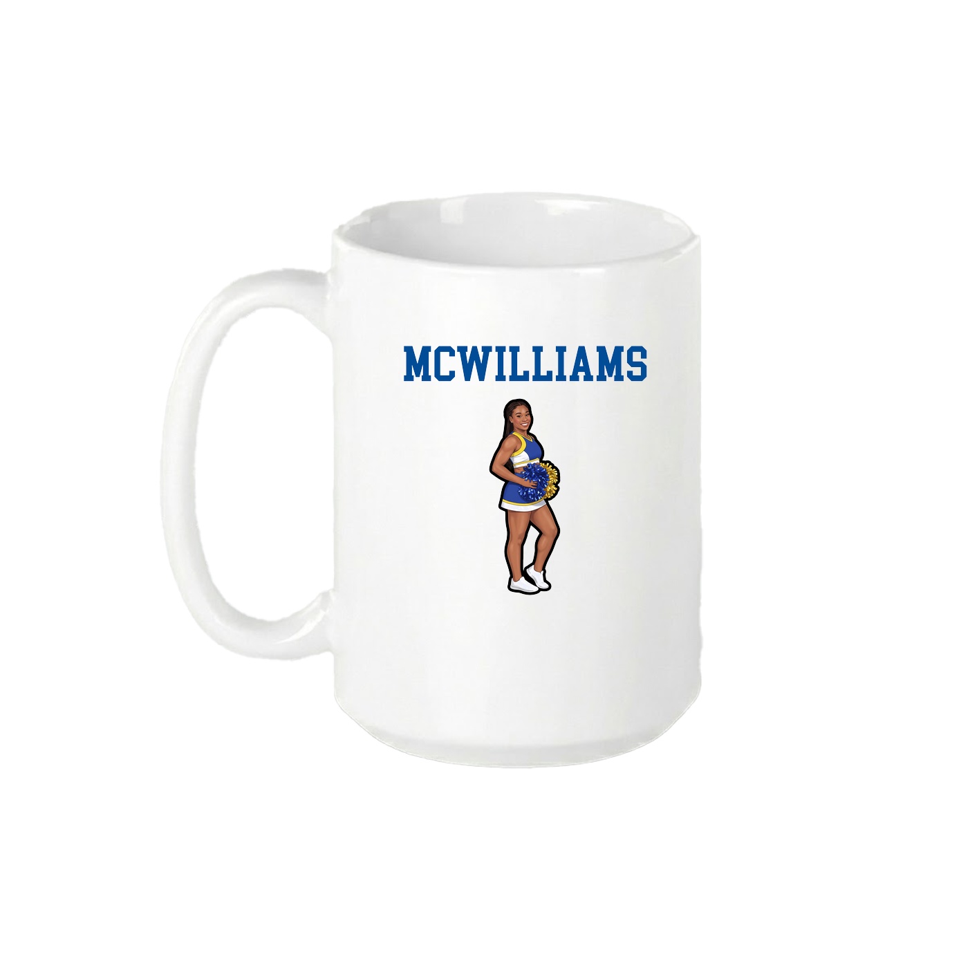 15oz Coffee Mug — Shirsey in White