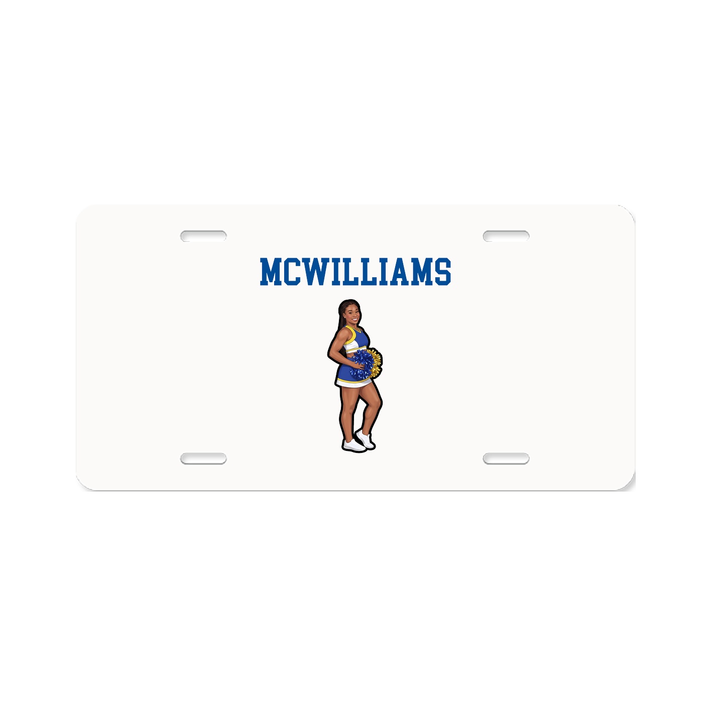 License Plate — Shirsey in Classic