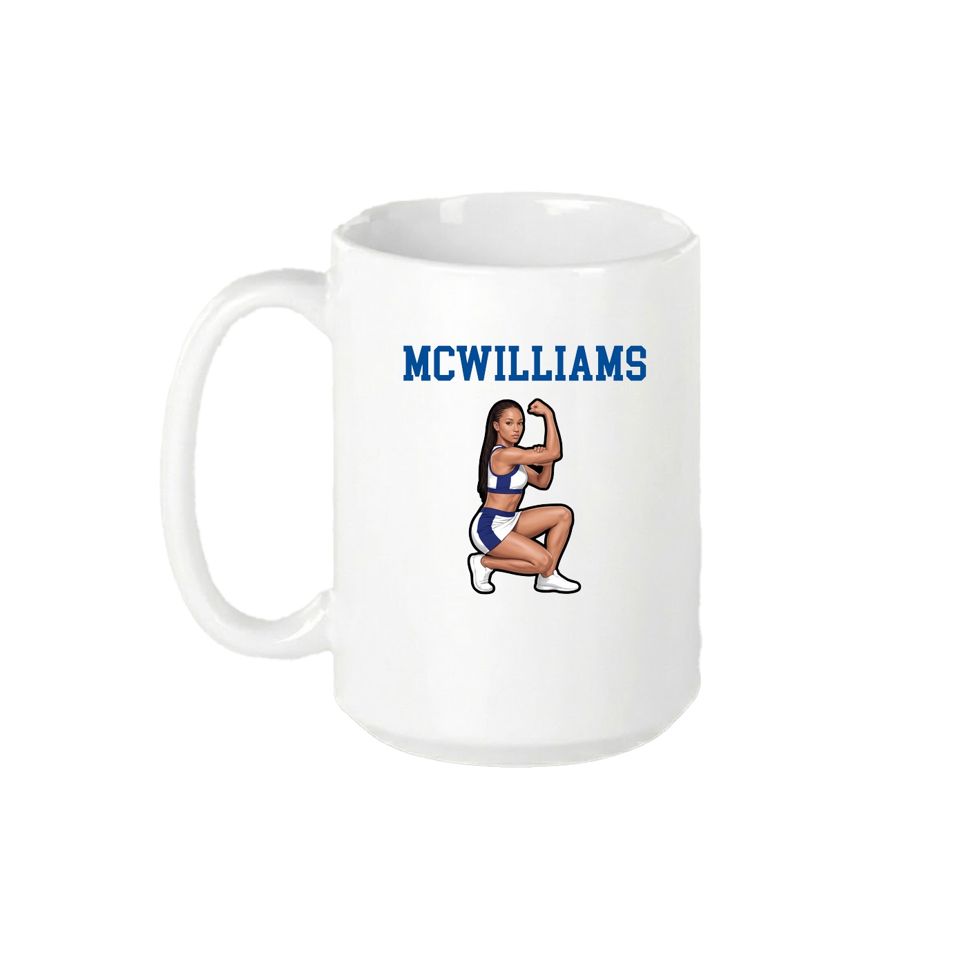 15oz Coffee Mug — Shirsey in White