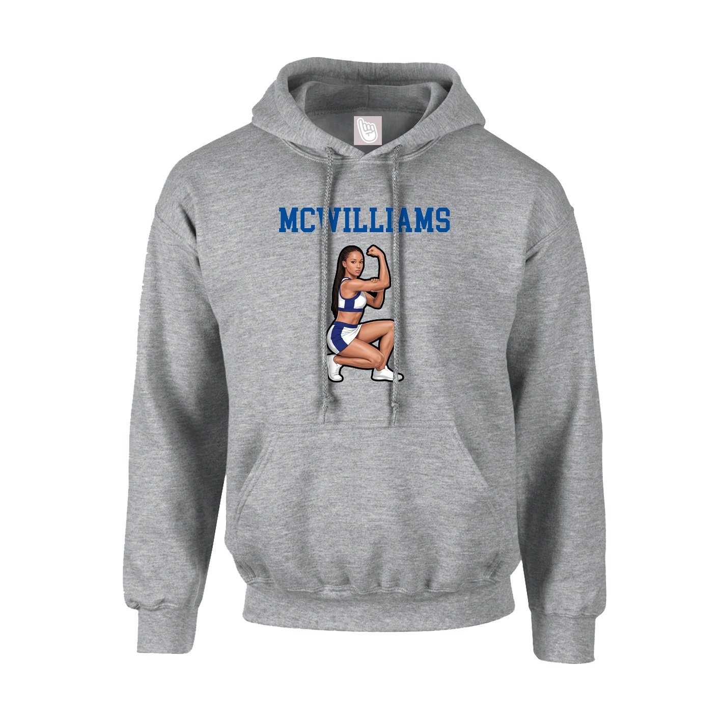 Hoodie — Shirsey in Grey