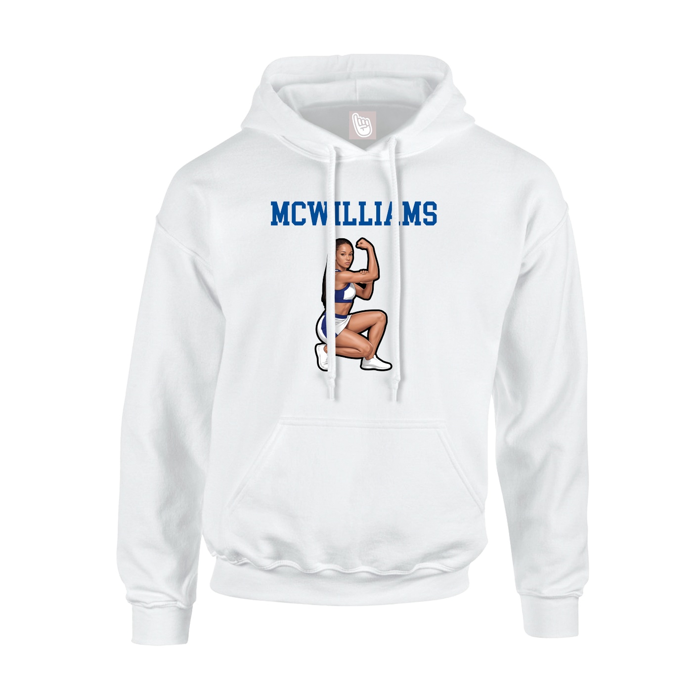 Youth Hoodie — Shirsey in White