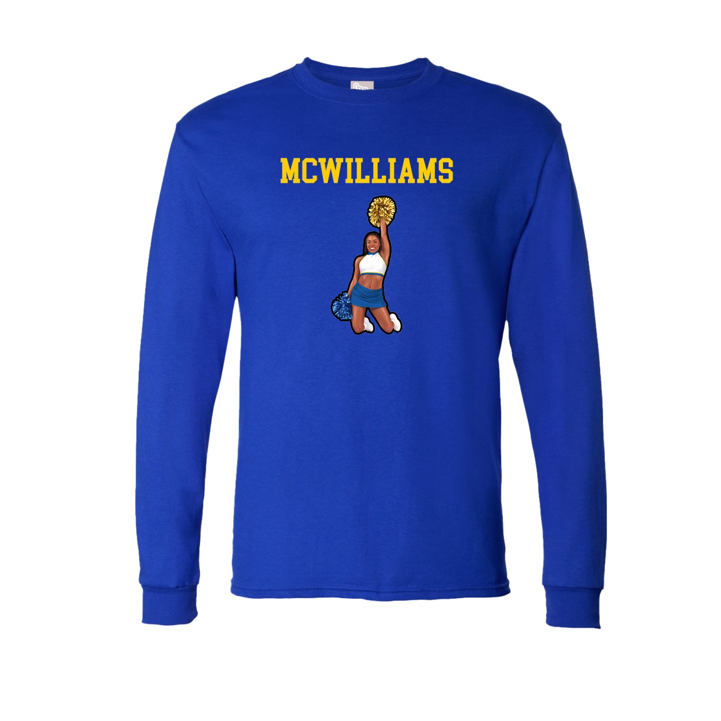 Long Sleeve Tee — Shirsey in Royal