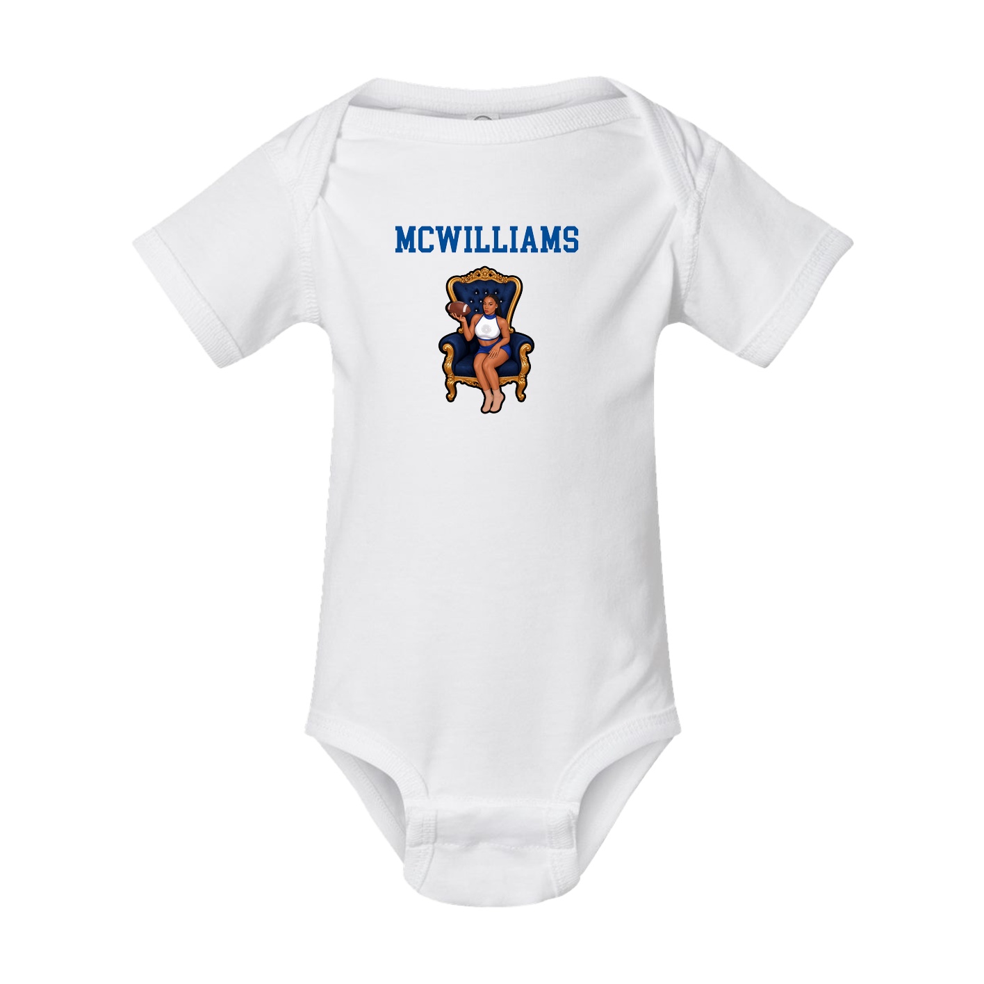 Baby Onesie — Shirsey in White