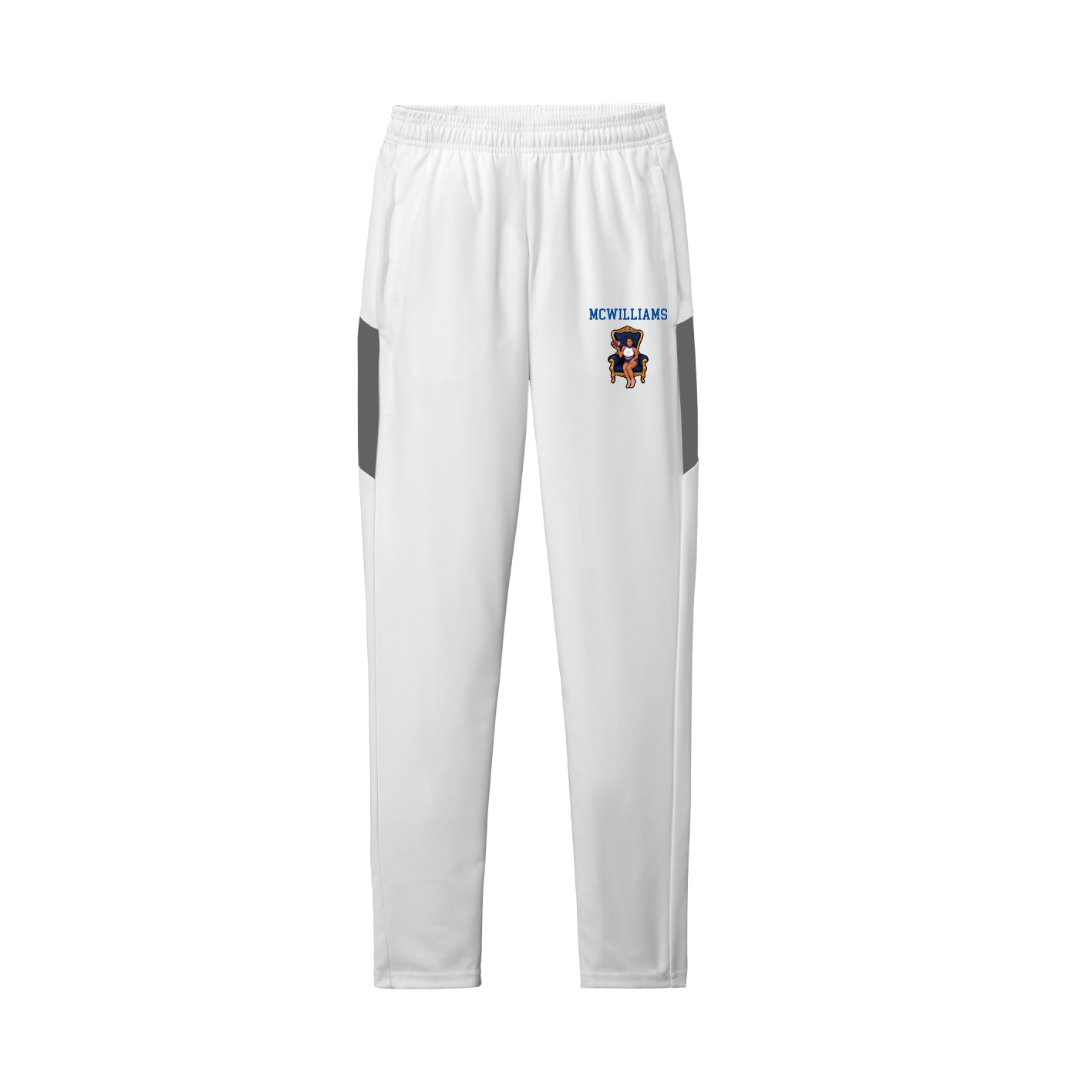 Team Travel Pant — Shirsey in White/Grey