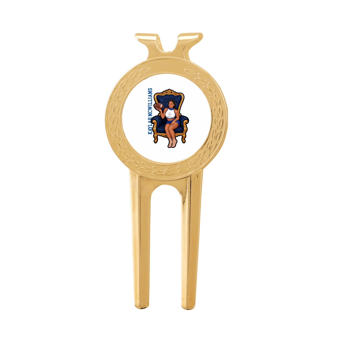 Divot Tool with Ball Marker — Name Vertical in Classic