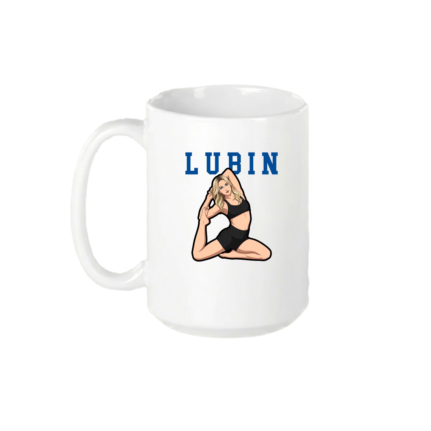15oz Coffee Mug — Shirsey in White