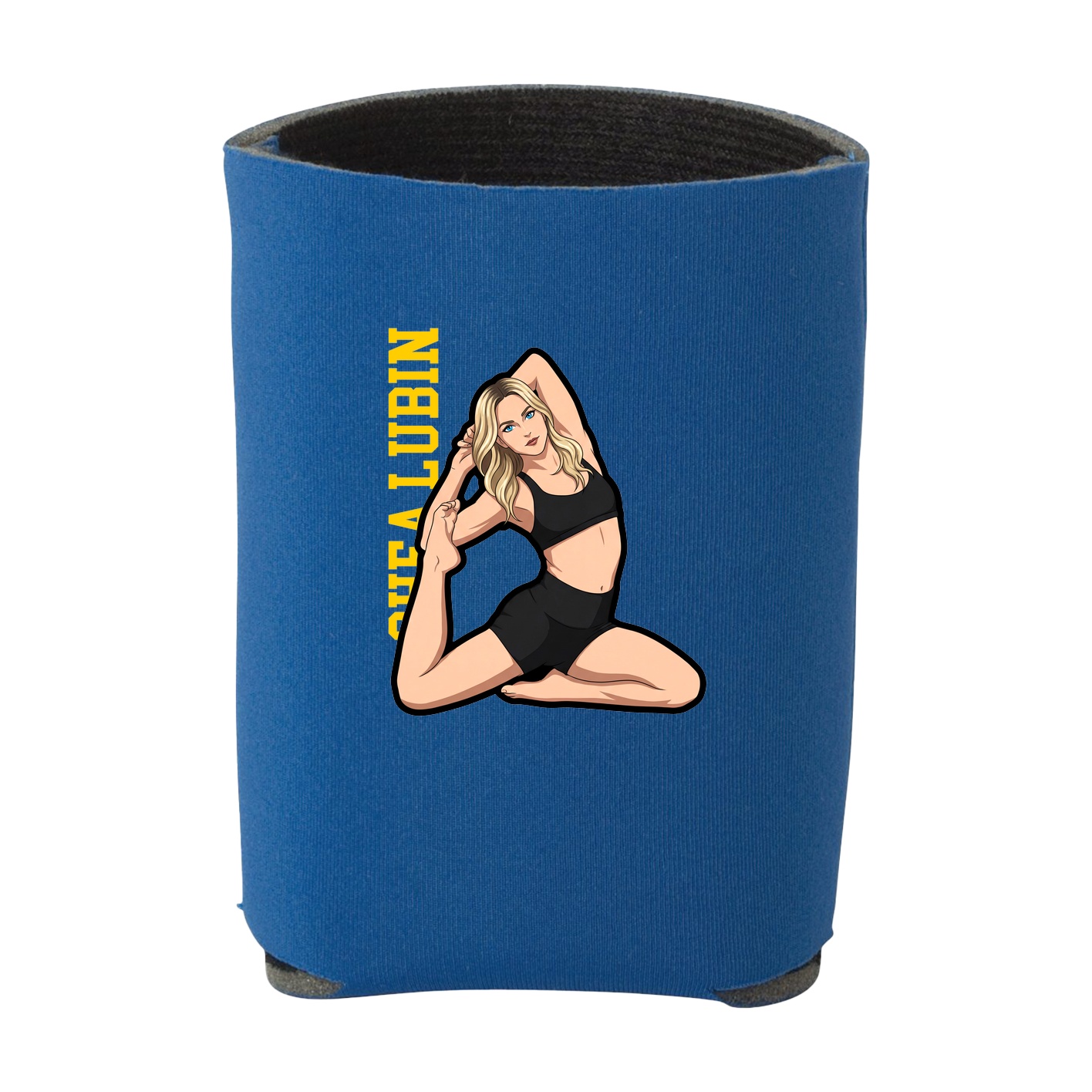 Can Holder — Name Vertical in Royal