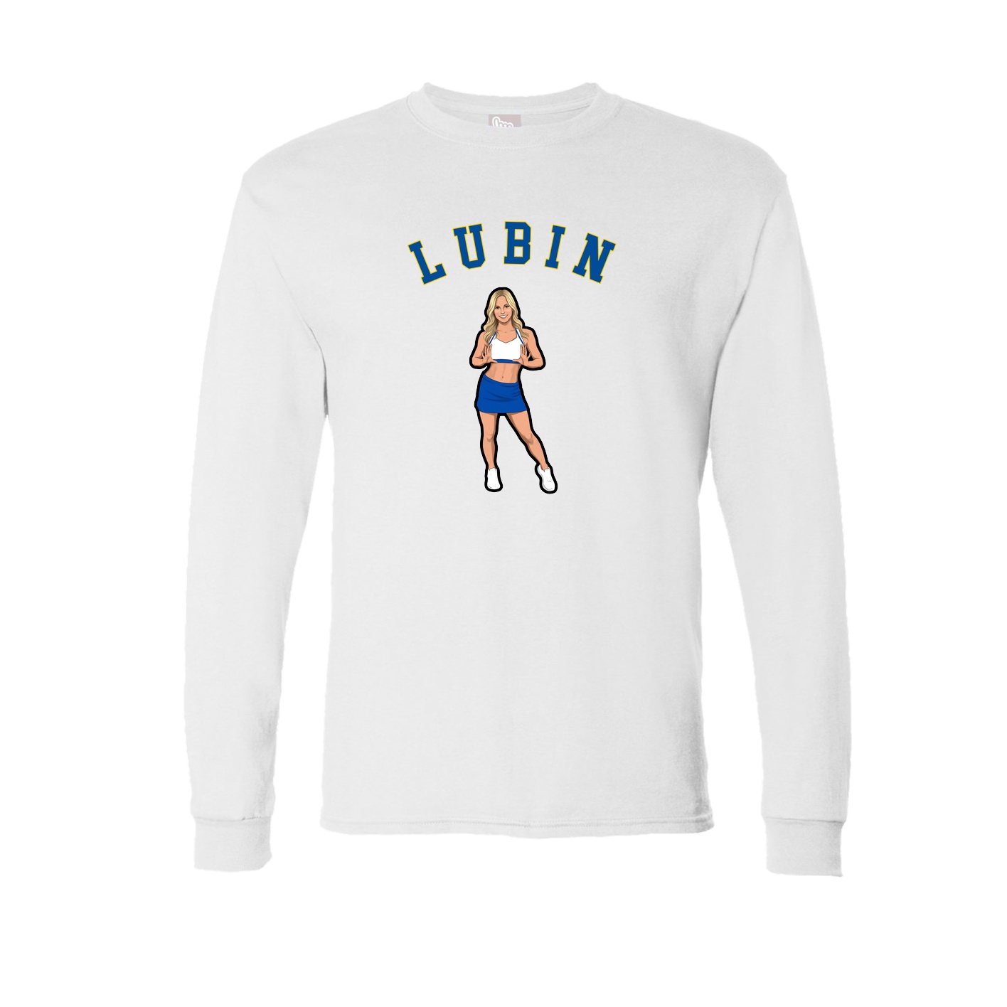 Long Sleeve Tee — Shirsey Arch in White