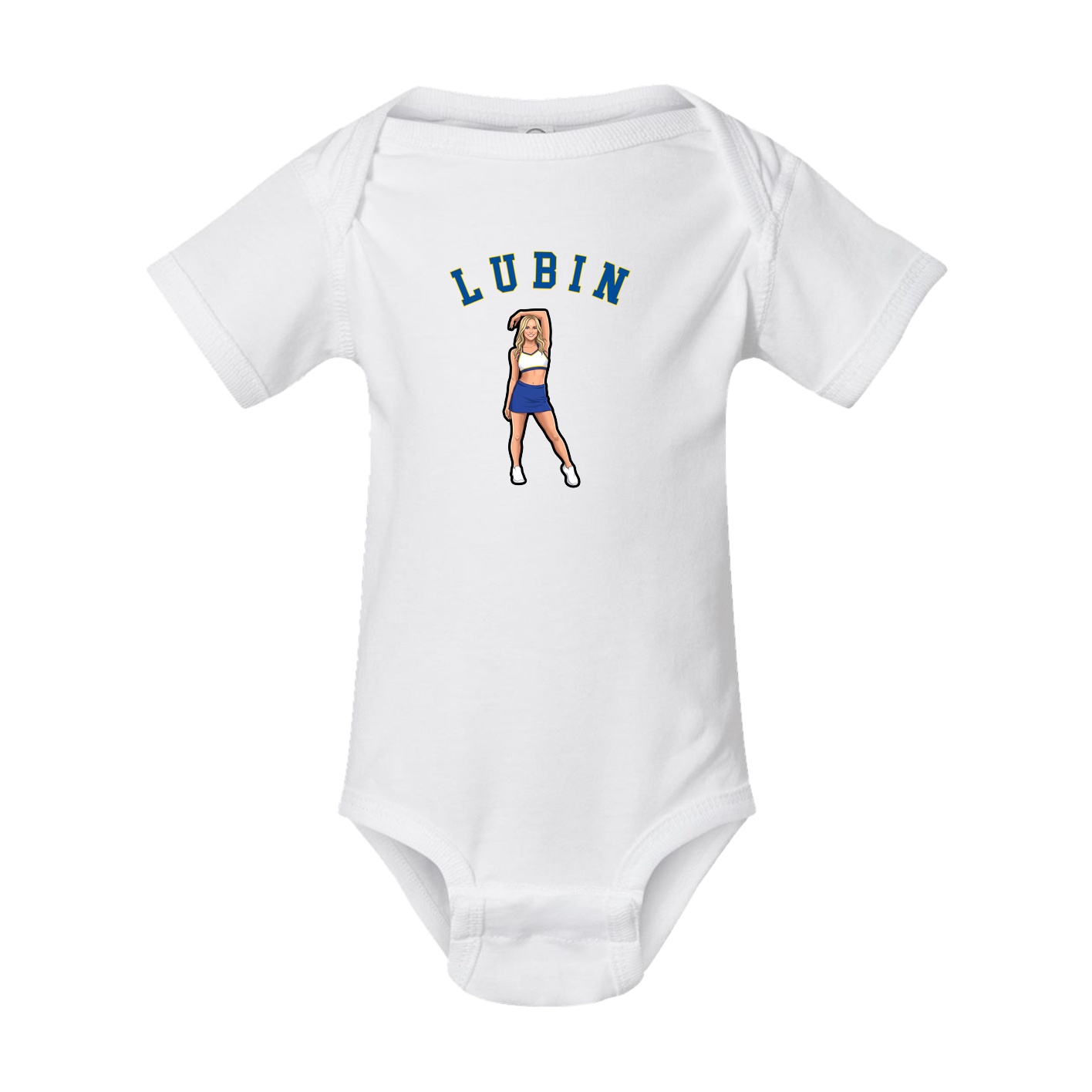 Baby Onesie — Shirsey Arch in White