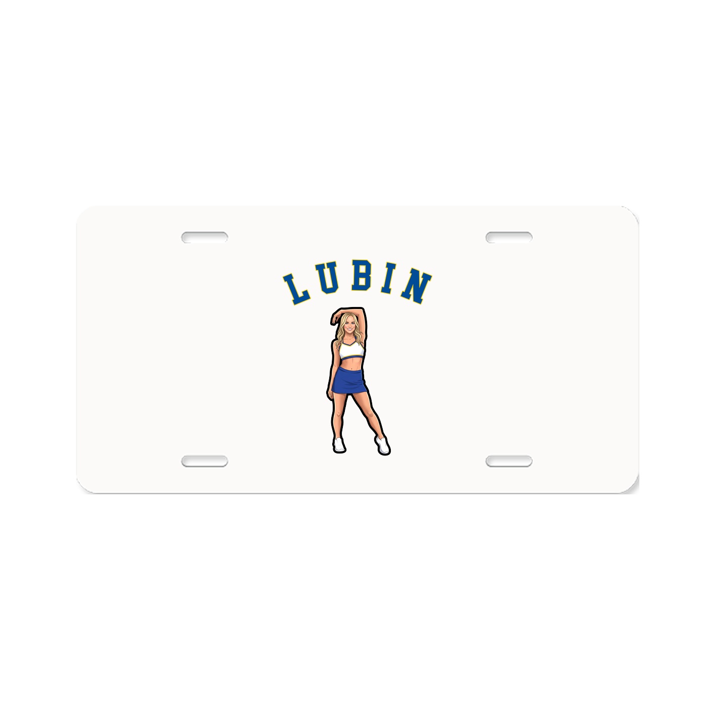 License Plate — Shirsey Arch in Classic