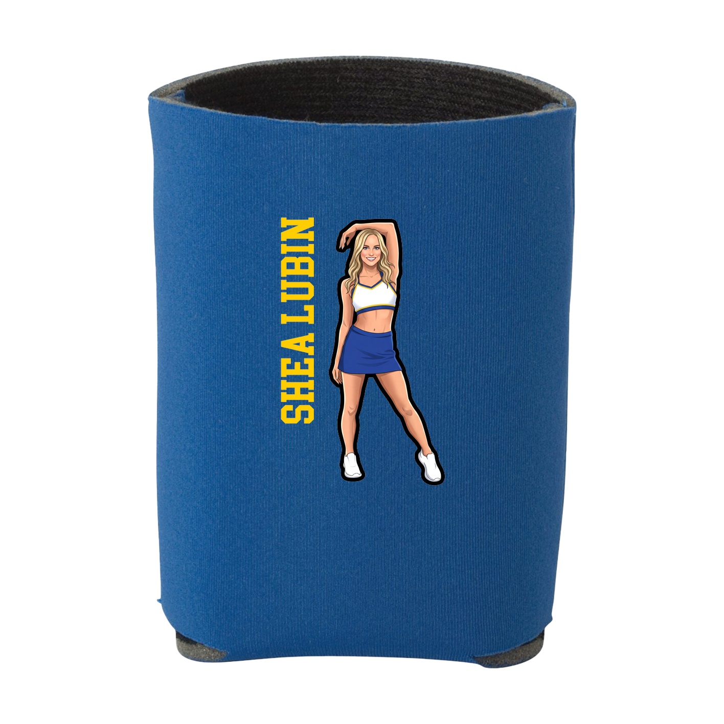 Can Holder — Name Vertical in Royal