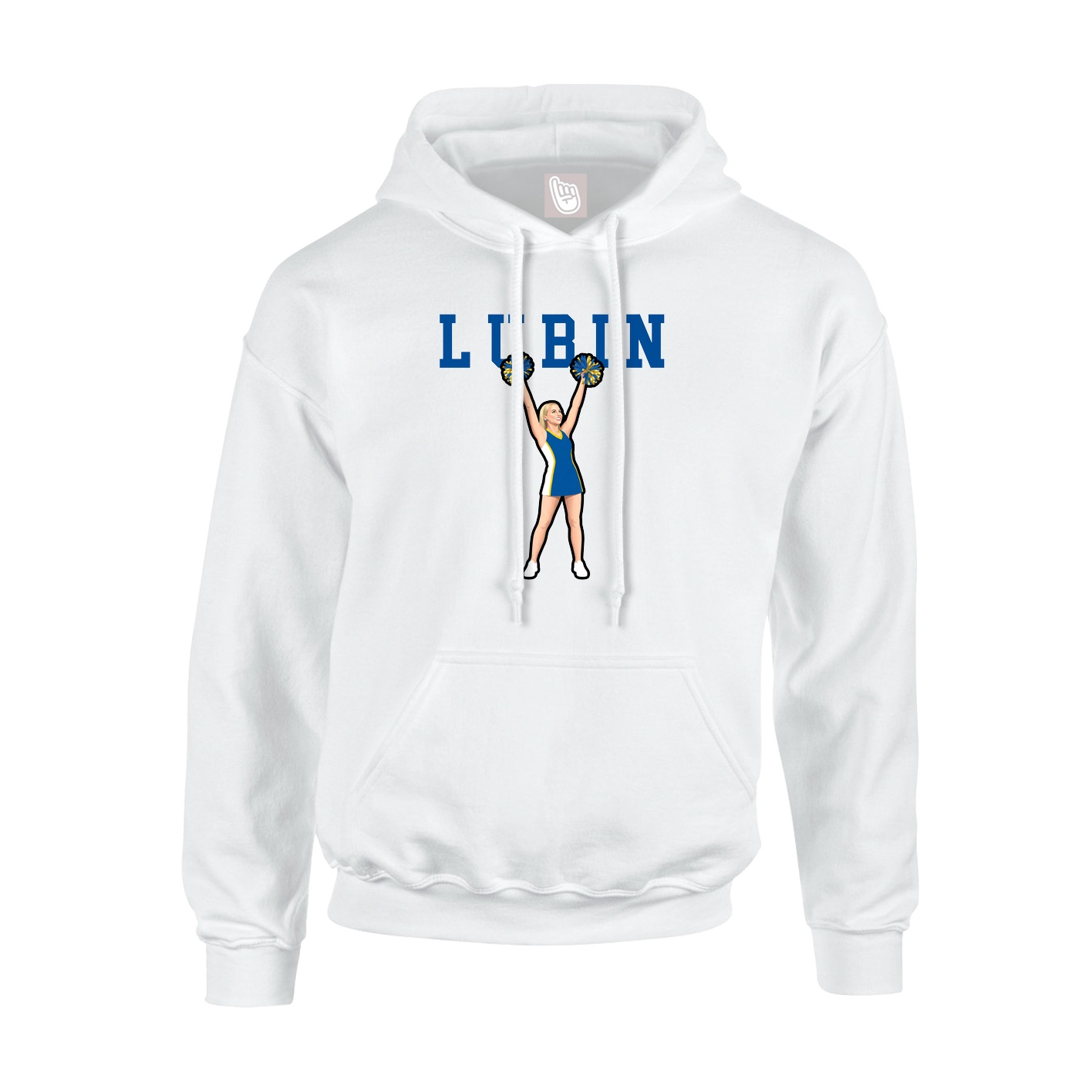 Hoodie — Shirsey in White