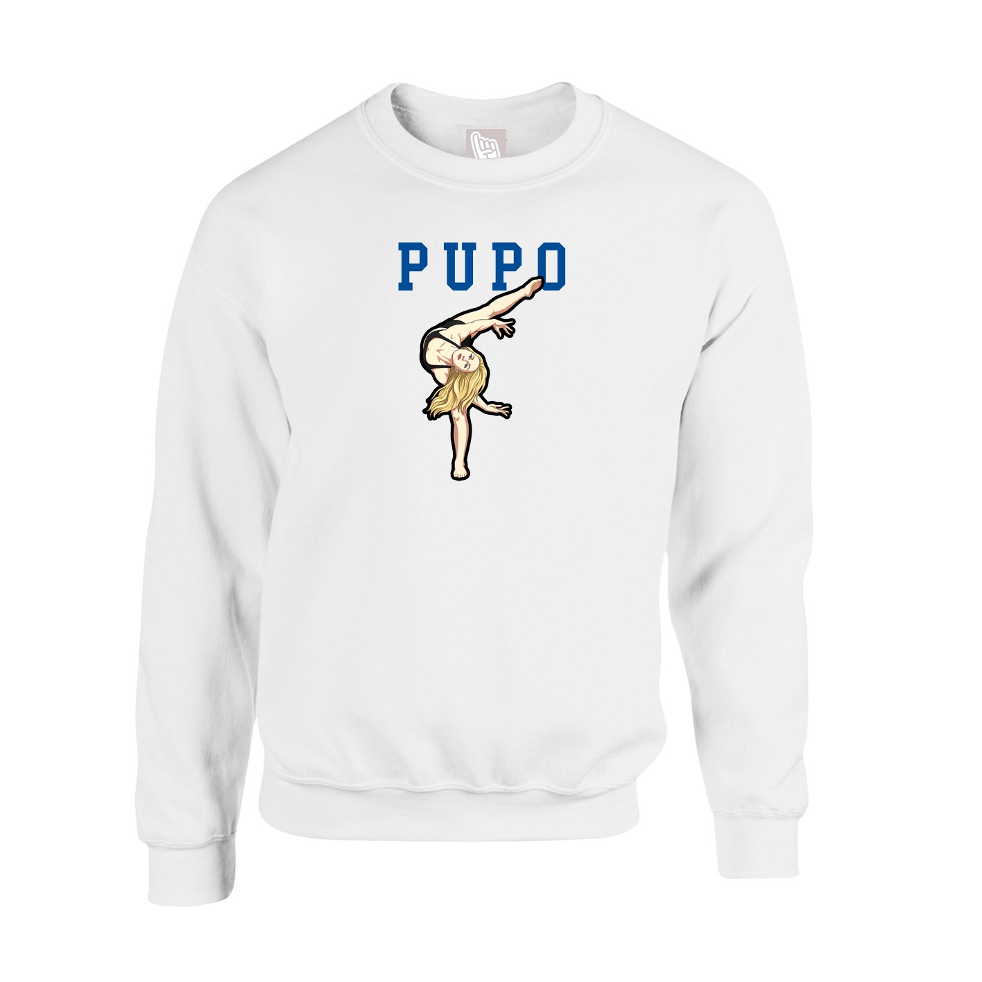 Fleece Crew — Shirsey in White