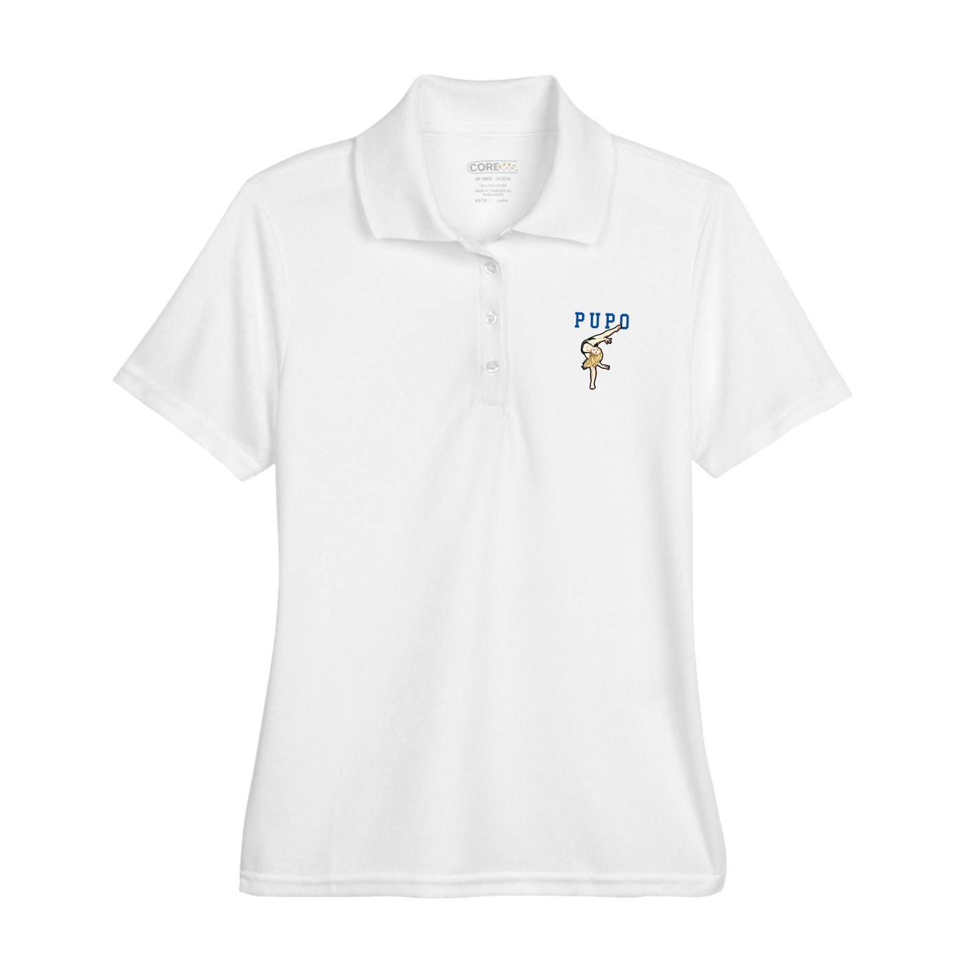 Womens Performance Polo — Shirsey in White