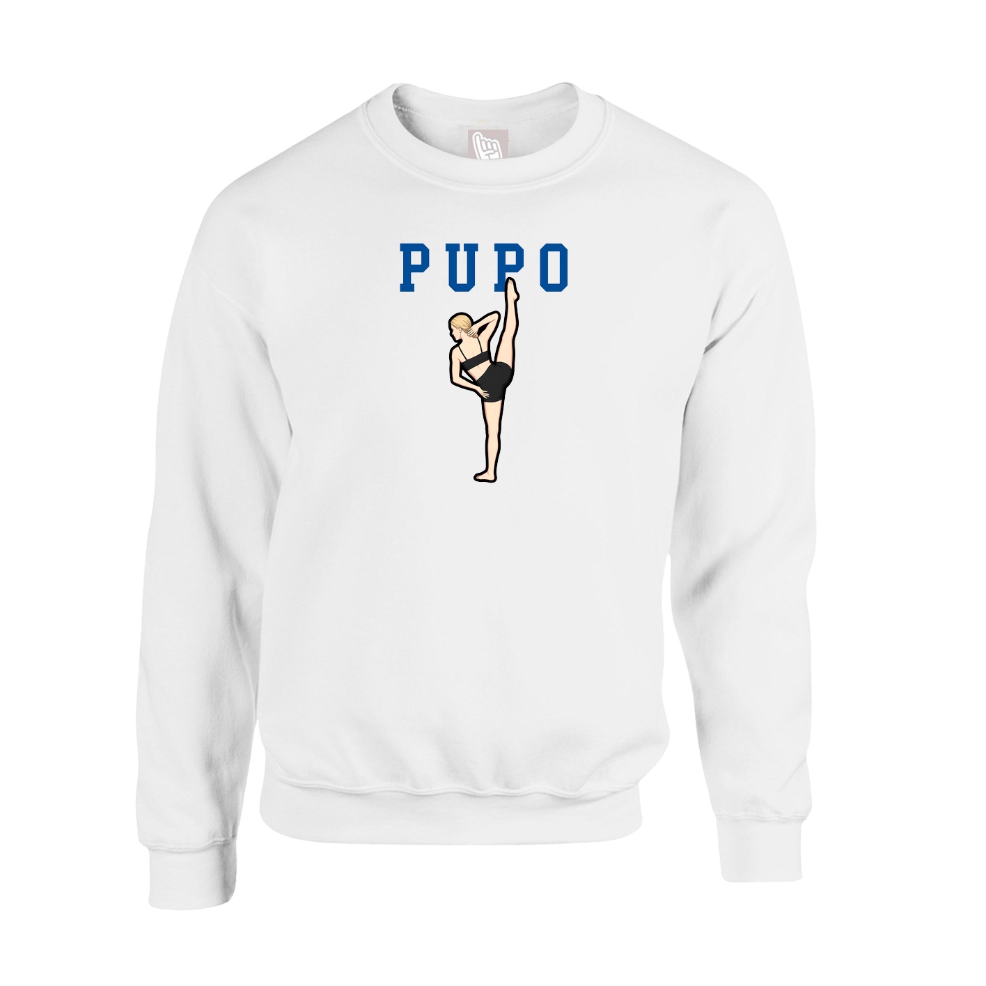 Fleece Crew — Shirsey in White