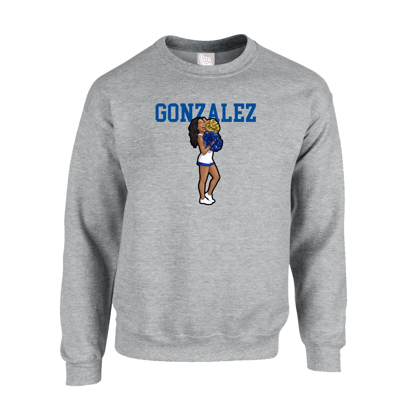 Fleece Crew — Shirsey in Grey