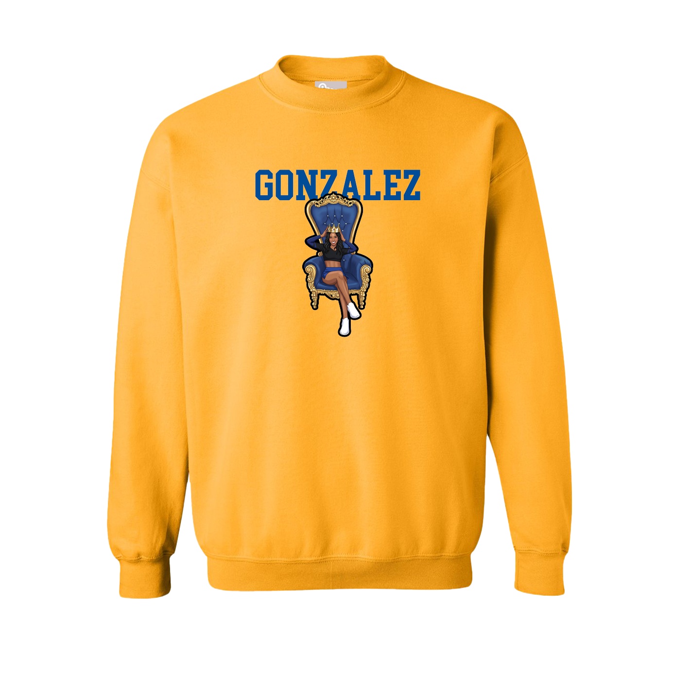 Fleece Crew — Shirsey in Gold