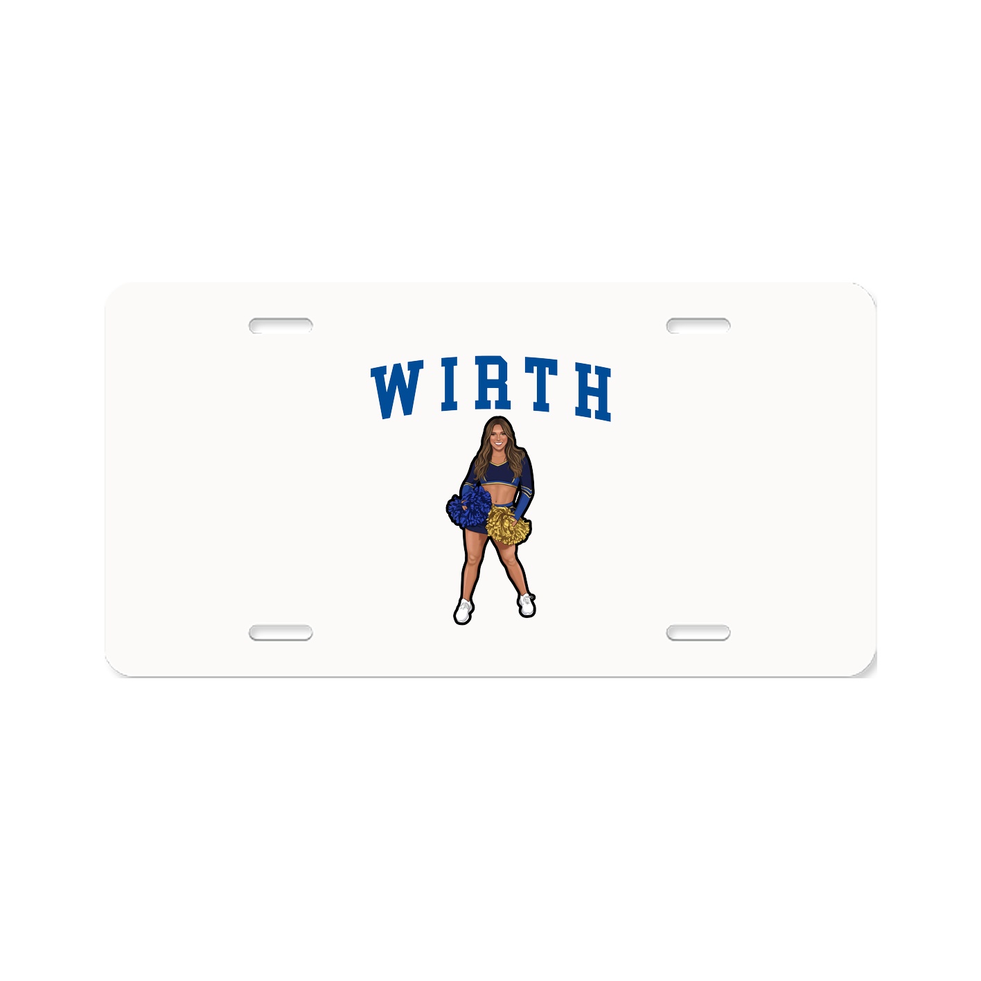 License Plate — Shirsey in Classic