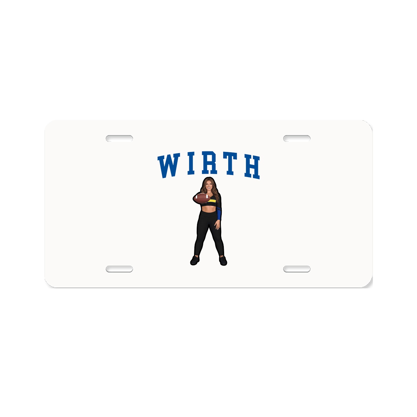 License Plate — Shirsey in Classic