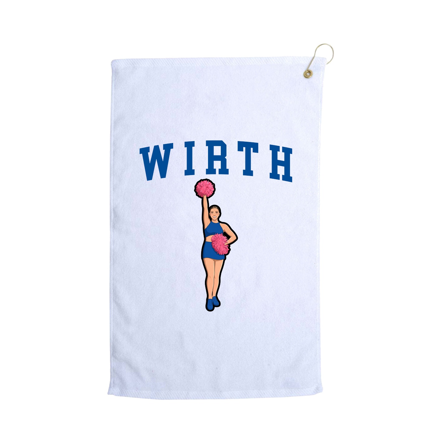 Golf Towel — Shirsey in White