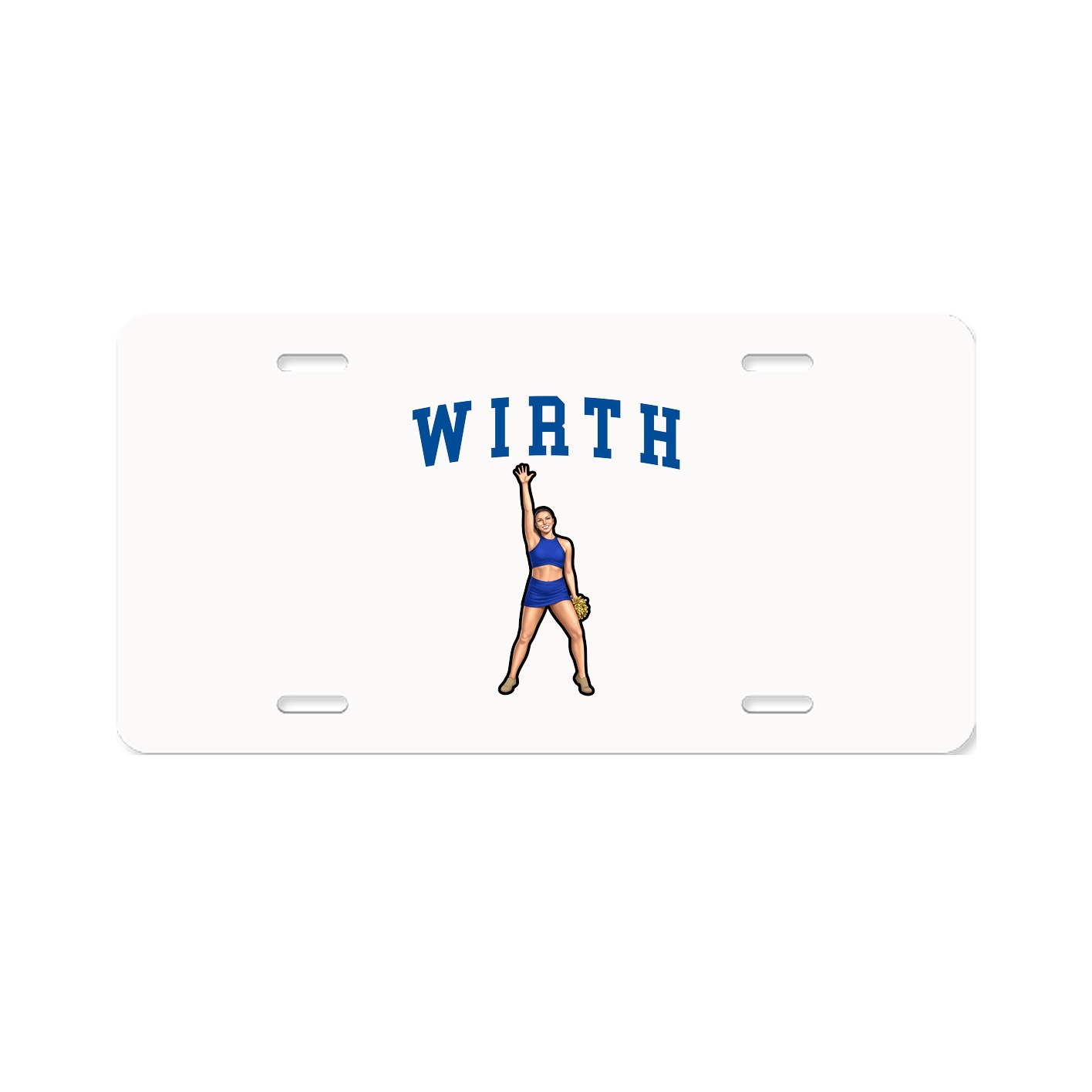 License Plate — Shirsey in Classic