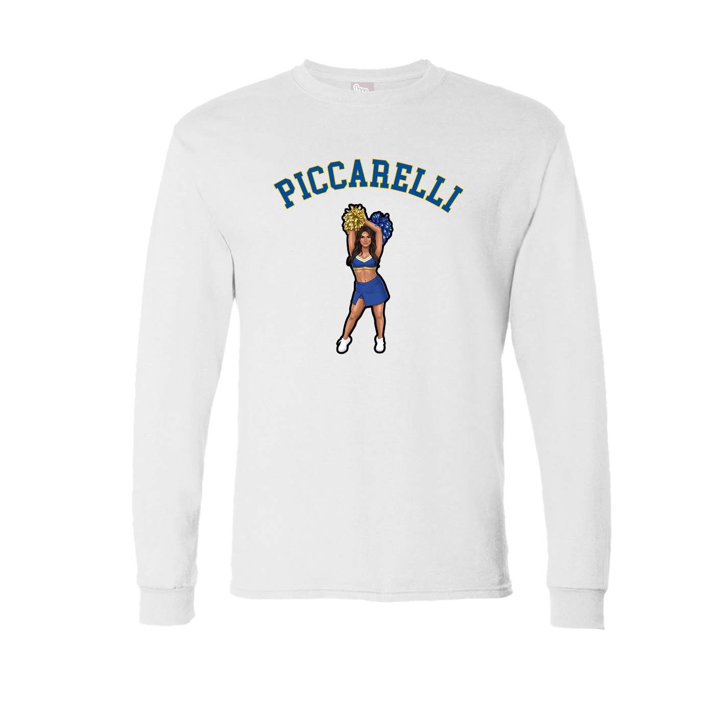 Long Sleeve Tee — Shirsey Arch in White
