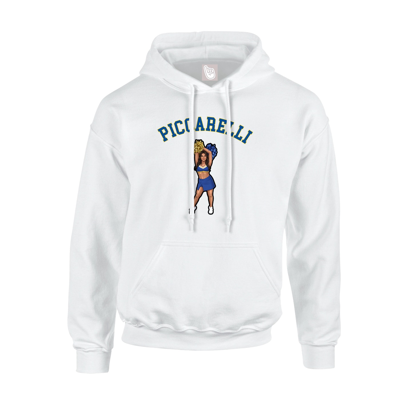 Hoodie — Shirsey Arch in White
