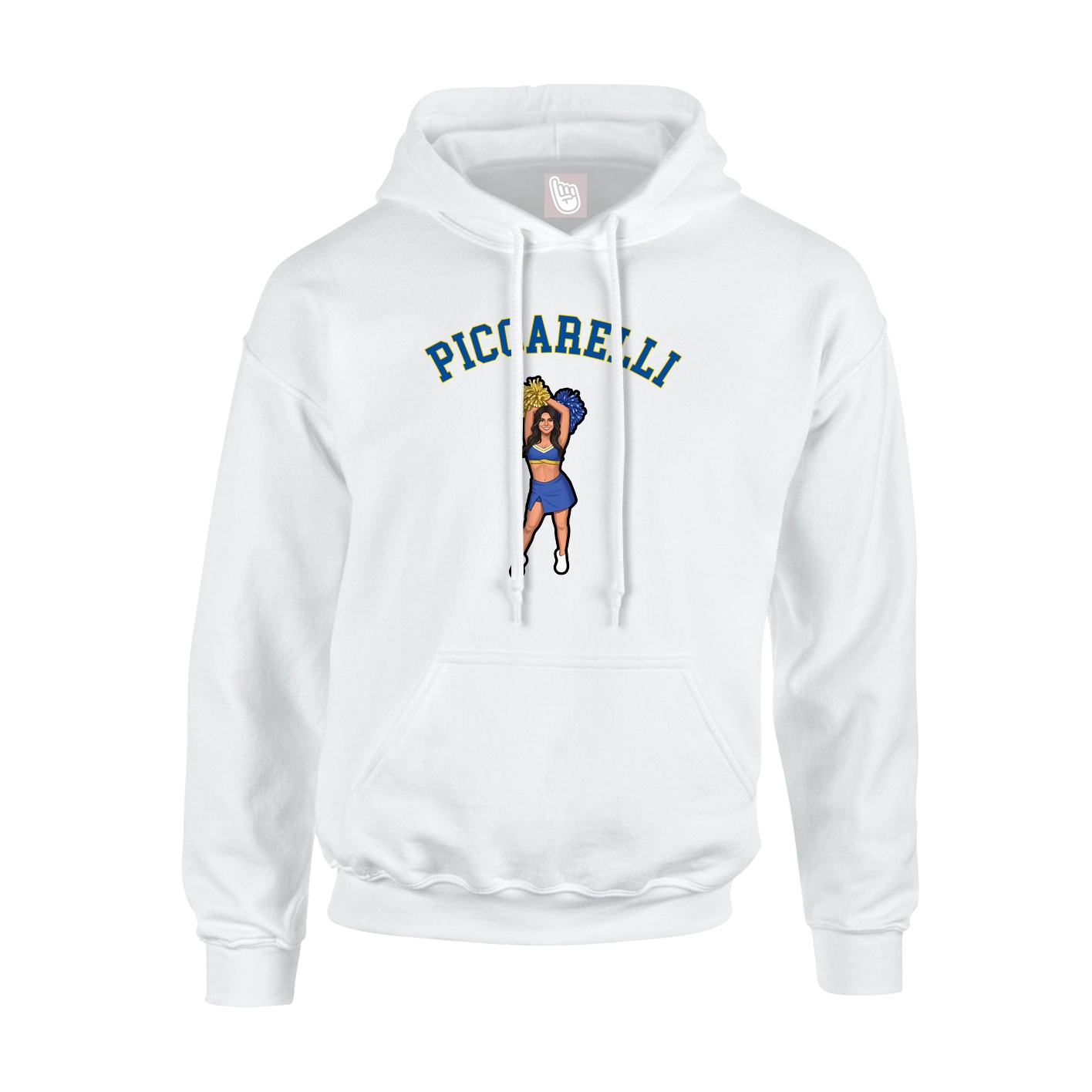 Hoodie — Shirsey Arch in White
