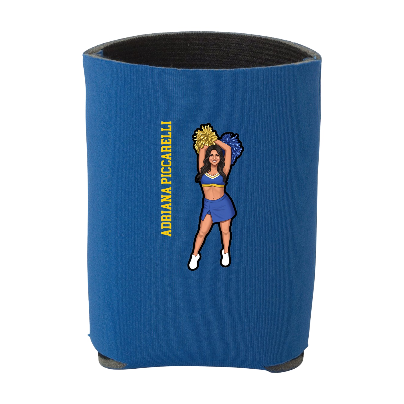 Can Holder — Name Vertical in Royal