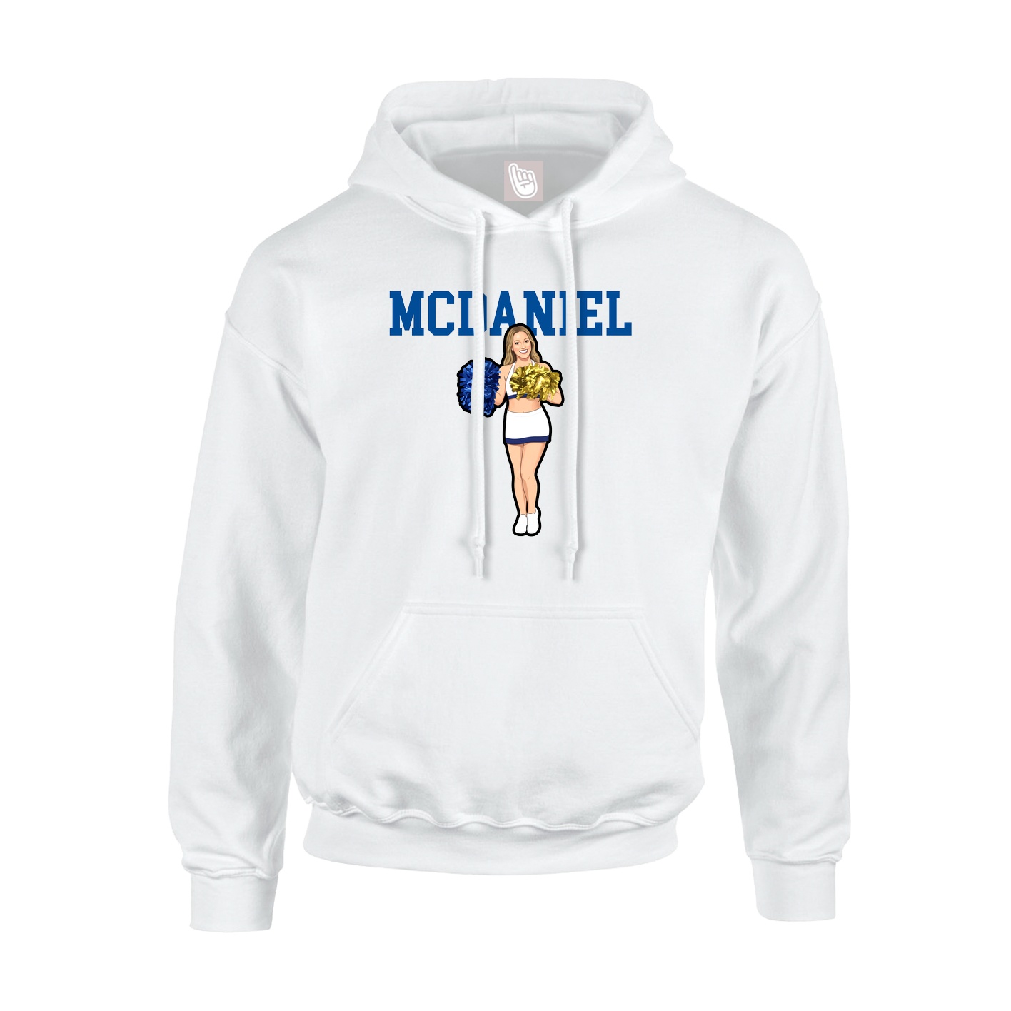 Youth Hoodie — Shirsey in White