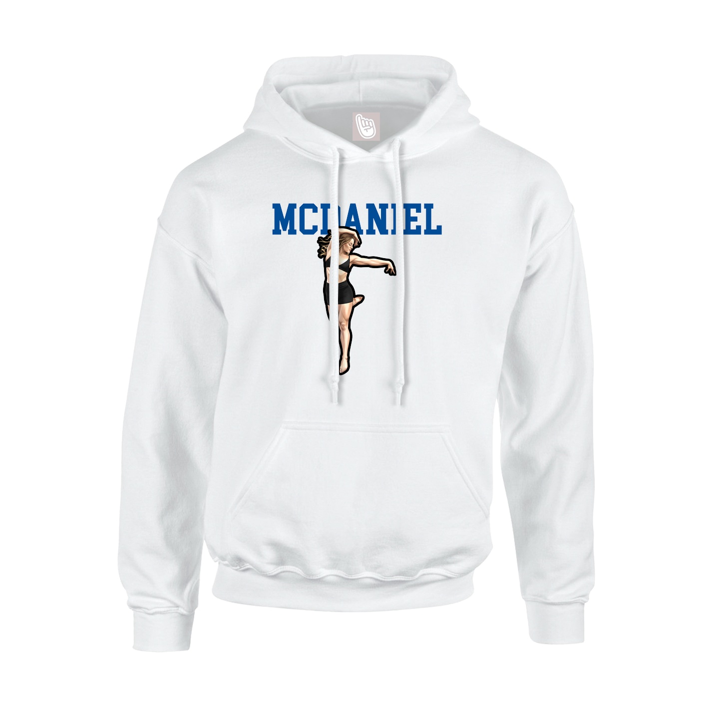 Hoodie — Shirsey in White
