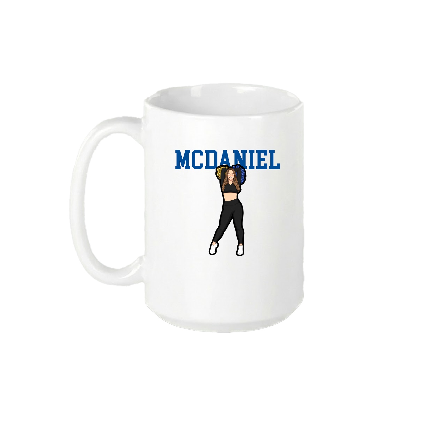 15oz Coffee Mug — Shirsey in White