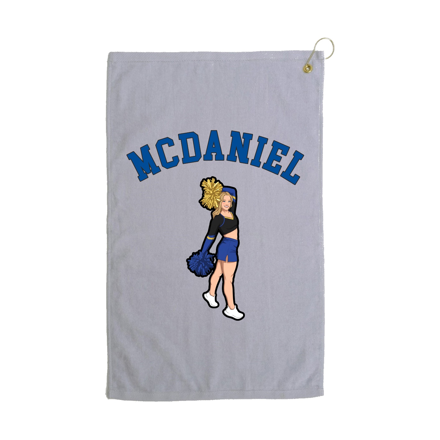Golf Towel — Shirsey Arch in Grey
